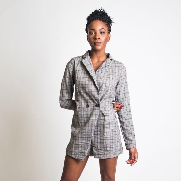 Favlux Other - Plaid Romper